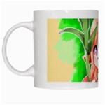 Happy Mother s Day Furry Girl White Mugs Left