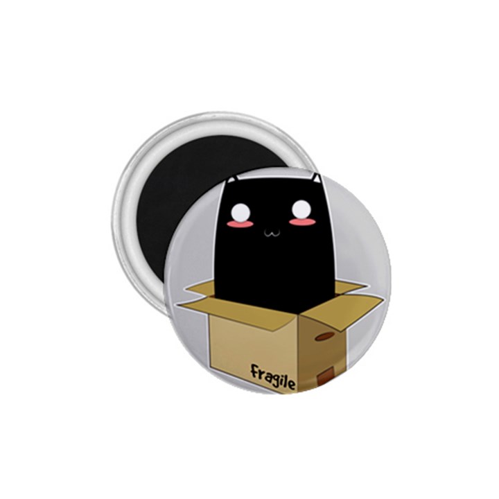 Black Cat in a Box 1.75  Magnets