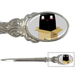 Black Cat in a Box Letter Openers Front