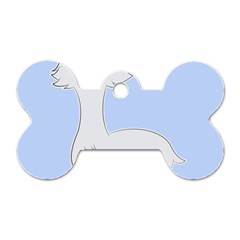 Grumpy Persian Cat Llama Dog Tag Bone (one Side) by Catifornia