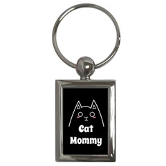 Love My Cat Mommy Key Chains (rectangle)  by Catifornia