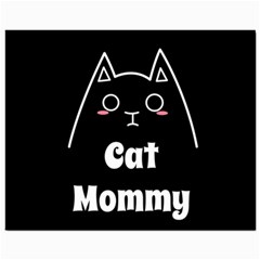 Love My Cat Mommy Mini Button Earrings by Catifornia