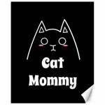 Love My Cat Mommy Canvas 16  x 20   15.75 x19.29  Canvas - 1