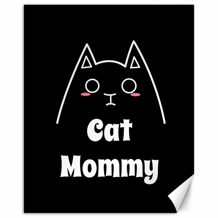 Love My Cat Mommy Canvas 16  x 20  