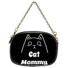 Love My Cat Mommy Chain Purses (two Sides)  by Catifornia