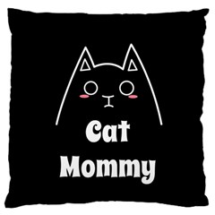 Love My Cat Mommy Standard Flano Cushion Case (two Sides) by Catifornia