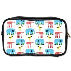 Animals Elephants Giraffes Bird Cranes Swan Toiletries Bags