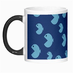 Blue Fish Sea Beach Swim Yellow Predator Water Morph Mugs by Mariart