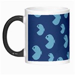 Blue Fish Sea Beach Swim Yellow Predator Water Morph Mugs Left