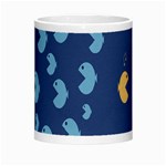 Blue Fish Sea Beach Swim Yellow Predator Water Morph Mugs Center