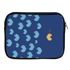 Blue Fish Sea Beach Swim Yellow Predator Water Apple Ipad 2/3/4 Zipper Cases by Mariart