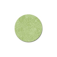 Blender Greenery Leaf Green Golf Ball Marker (10 Pack) by Mariart