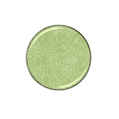 Blender Greenery Leaf Green Hat Clip Ball Marker (4 Pack)