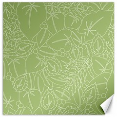 Blender Greenery Leaf Green Canvas 16  X 16  