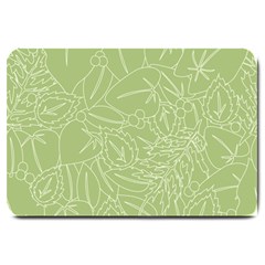 Blender Greenery Leaf Green Large Doormat 