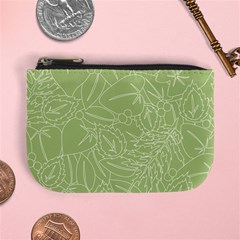 Blender Greenery Leaf Green Mini Coin Purses by Mariart