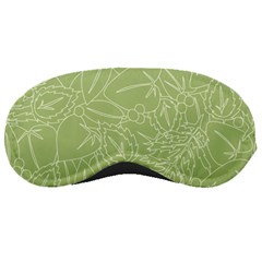 Blender Greenery Leaf Green Sleeping Masks by Mariart