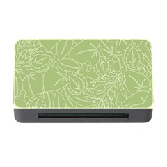 Blender Greenery Leaf Green Memory Card Reader With Cf by Mariart