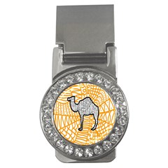 Animals Camel Animals Deserts Yellow Money Clips (cz)  by Mariart