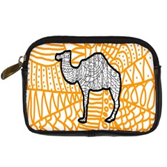 Animals Camel Animals Deserts Yellow Digital Camera Cases by Mariart