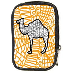 Animals Camel Animals Deserts Yellow Compact Camera Cases by Mariart