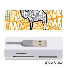 Animals Camel Animals Deserts Yellow Memory Card Reader (stick)  by Mariart