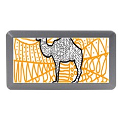 Animals Camel Animals Deserts Yellow Memory Card Reader (mini) by Mariart