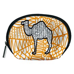 Animals Camel Animals Deserts Yellow Accessory Pouches (medium) 