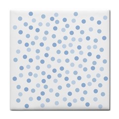 Bubble Balloon Circle Polka Blue Tile Coasters by Mariart