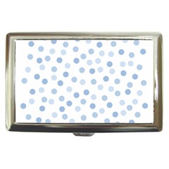 Bubble Balloon Circle Polka Blue Cigarette Money Cases by Mariart