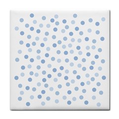 Bubble Balloon Circle Polka Blue Face Towel by Mariart