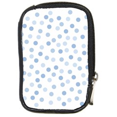 Bubble Balloon Circle Polka Blue Compact Camera Cases by Mariart