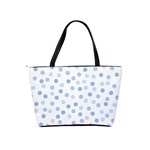 Bubble Balloon Circle Polka Blue Shoulder Handbags Back