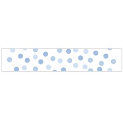 Bubble Balloon Circle Polka Blue Flano Scarf (large) by Mariart