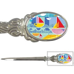 Boats Ship Sea Beach Letter Openers by Mariart