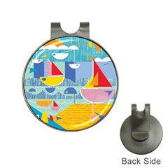 Boats Ship Sea Beach Hat Clips With Golf Markers by Mariart