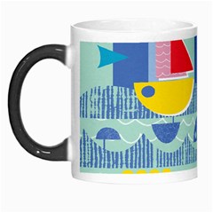 Boats Ship Sea Beach Morph Mugs by Mariart