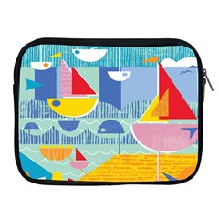 Boats Ship Sea Beach Apple Ipad 2/3/4 Zipper Cases by Mariart