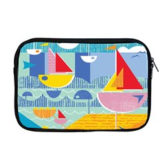 Boats Ship Sea Beach Apple Macbook Pro 17  Zipper Case