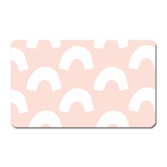 Donut Rainbows Beans Pink Magnet (rectangular)