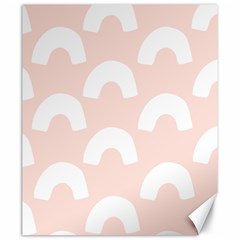 Donut Rainbows Beans Pink Canvas 20  X 24   by Mariart