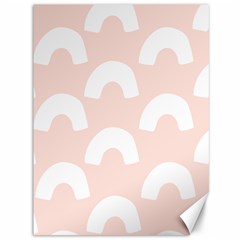 Donut Rainbows Beans Pink Canvas 36  X 48   by Mariart