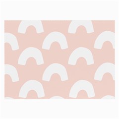 Donut Rainbows Beans Pink Large Glasses Cloth (2-side)