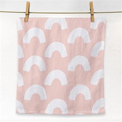 Donut Rainbows Beans Pink Face Towel