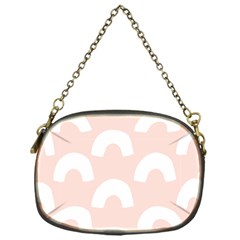 Donut Rainbows Beans Pink Chain Purses (one Side)  by Mariart