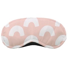 Donut Rainbows Beans Pink Sleeping Masks by Mariart