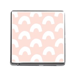 Donut Rainbows Beans Pink Memory Card Reader (square) by Mariart