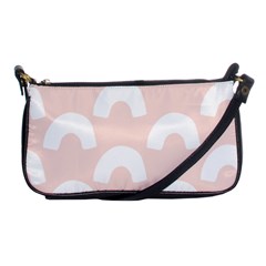 Donut Rainbows Beans Pink Shoulder Clutch Bags