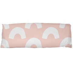 Donut Rainbows Beans Pink Body Pillow Case (dakimakura) by Mariart