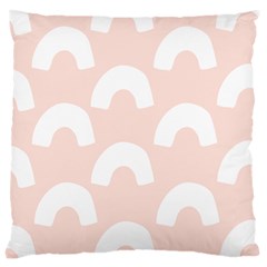 Donut Rainbows Beans Pink Large Cushion Case (one Side) by Mariart